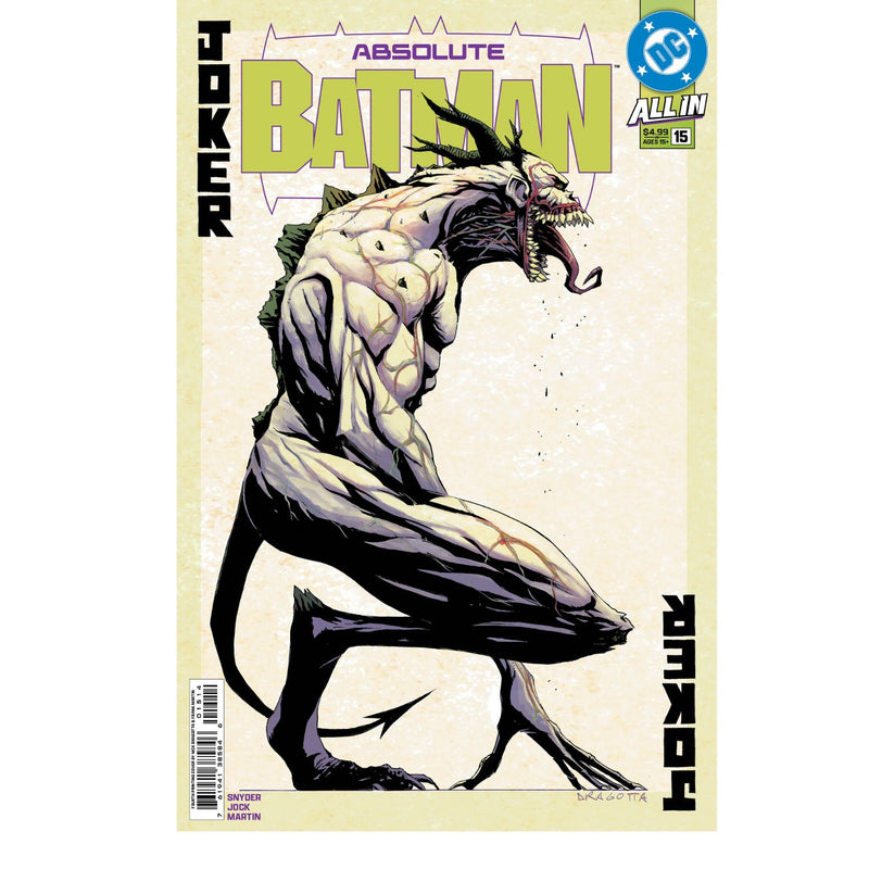 Absolute Batman: #15 [Nick Dragotta 4th Printing CVR O] 2024 Comics DC Comics