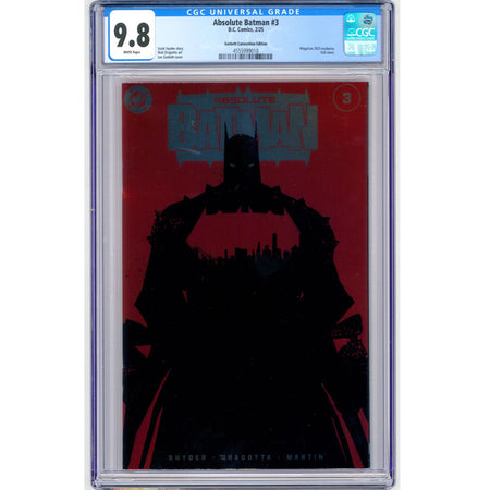 Absolute Batman: #3 Lee Garbett MegaCon Foil [CGC 9.8] 2025 Comics DC Comics