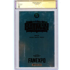 Absolute Batman: #7 [Scott Snyder CGC 9.6 Signature Series Earls Fan Expo] 2025 Comics DC Comics
