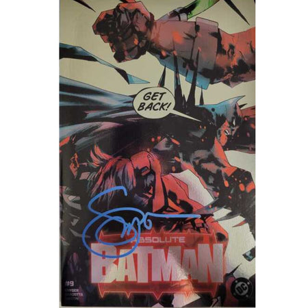 Absolute Batman: #9 [Jock SDCC Foil Snyder BLUE Signature] 2025 comics DC Comics