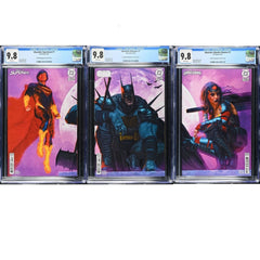 Absolute Batman/Wonder Woman/Superman [Mark Spears CGC 9.8 Connecting Cover Set] 2025 Comics DC Comics