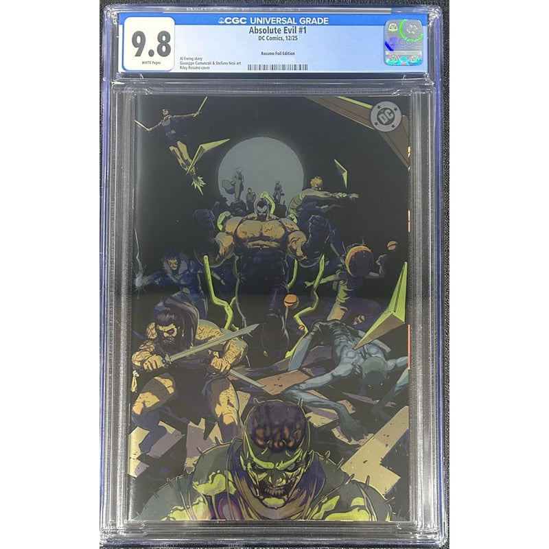 Absolute Evil: #1 [Riley Rossmo CGC 9.8 Foil] 2025