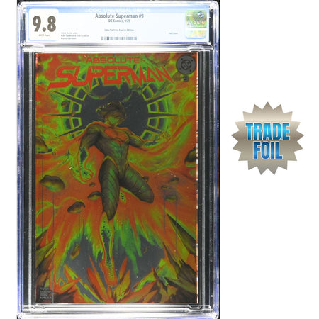 Absolute Superman: #9 [Rachta Lin CGC 9.8 Jams fortress Foil Exclusive] 2025 Comics DC Comics