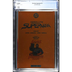 Absolute Superman: #9 [Rachta Lin CGC 9.8 Jams fortress Foil Exclusive] 2025