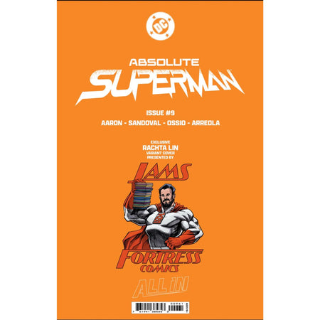 Absolute Superman: #9 [Rachta Lin Foil Retailer Exclusive] 2025 Comics DC Comics