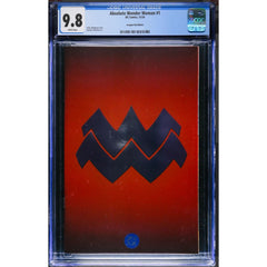 Absolute Wonder Woman: #1 [CGC 9.8 Foil Logo CVR E] 2024