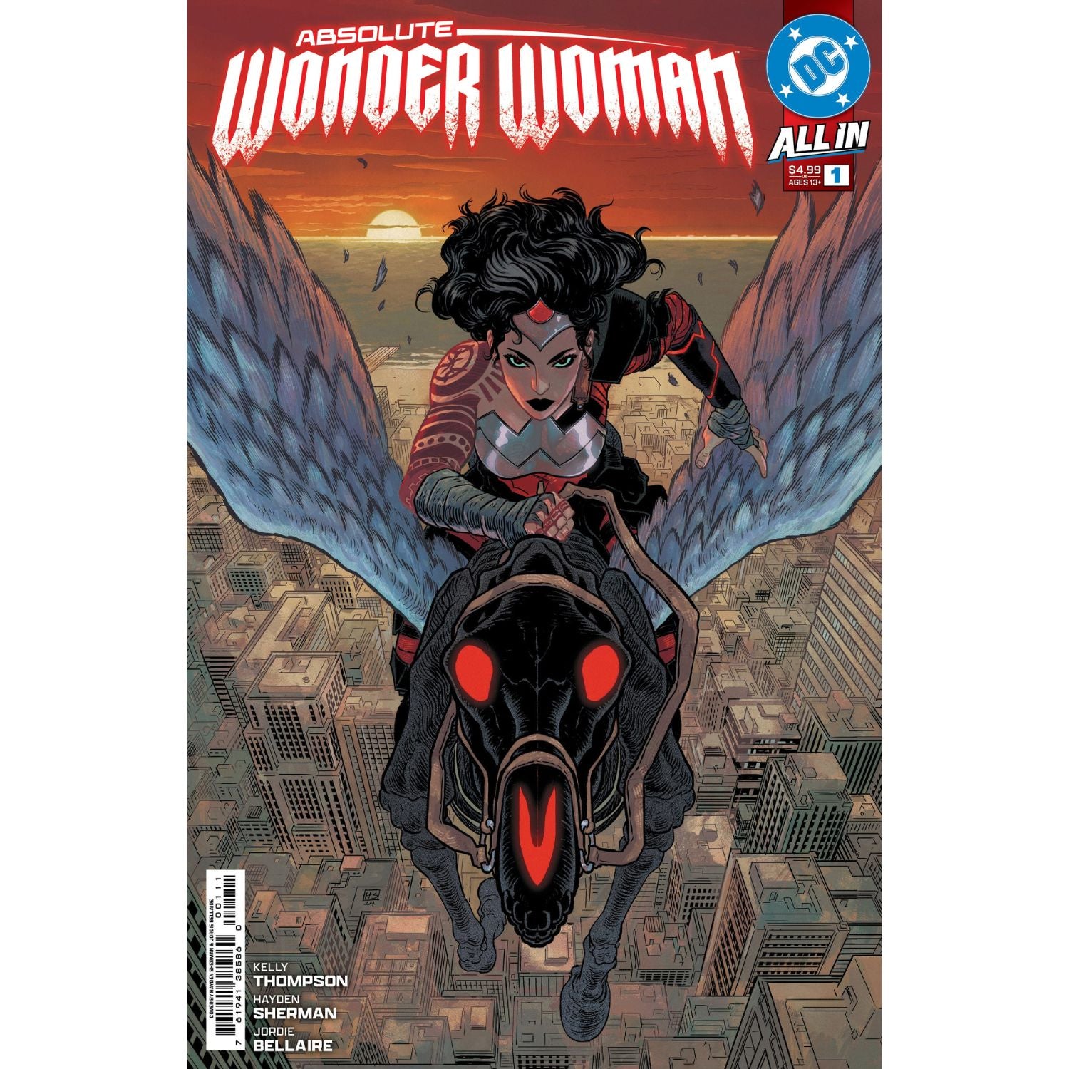 Absolute Wonder Woman: #1 [Hayden Sherman CVR A] 2024 Comics DC Comics