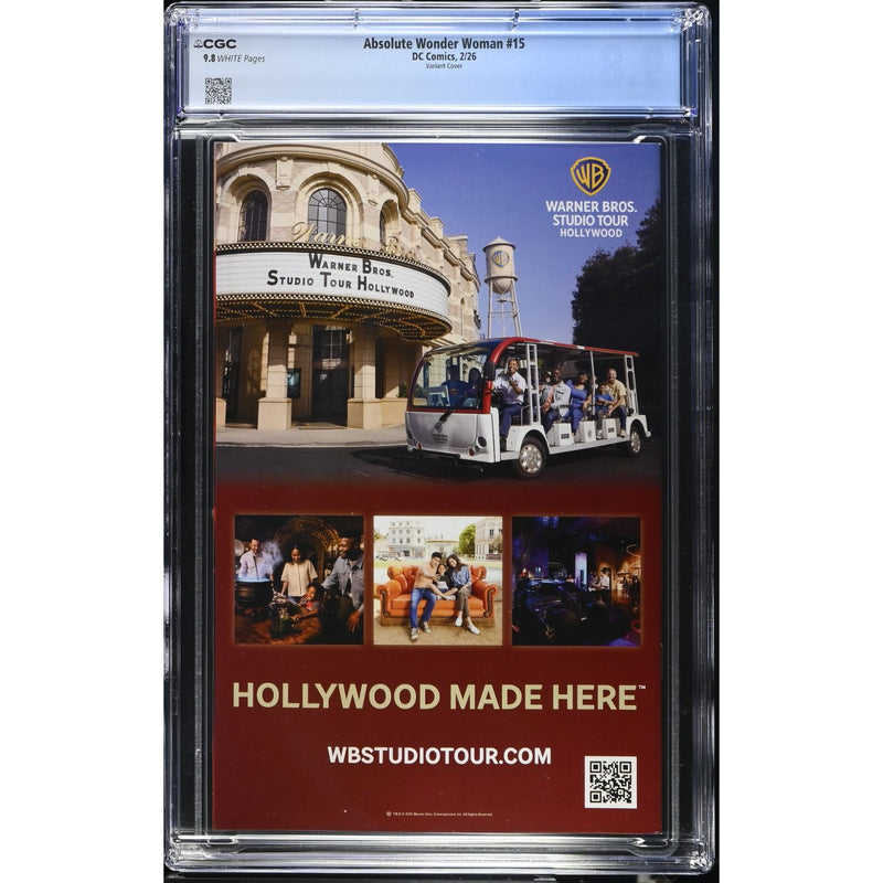 Absolute Wonder Woman: #15 [Kyuyong Eom CGC 9.8 CVR D] 2025
