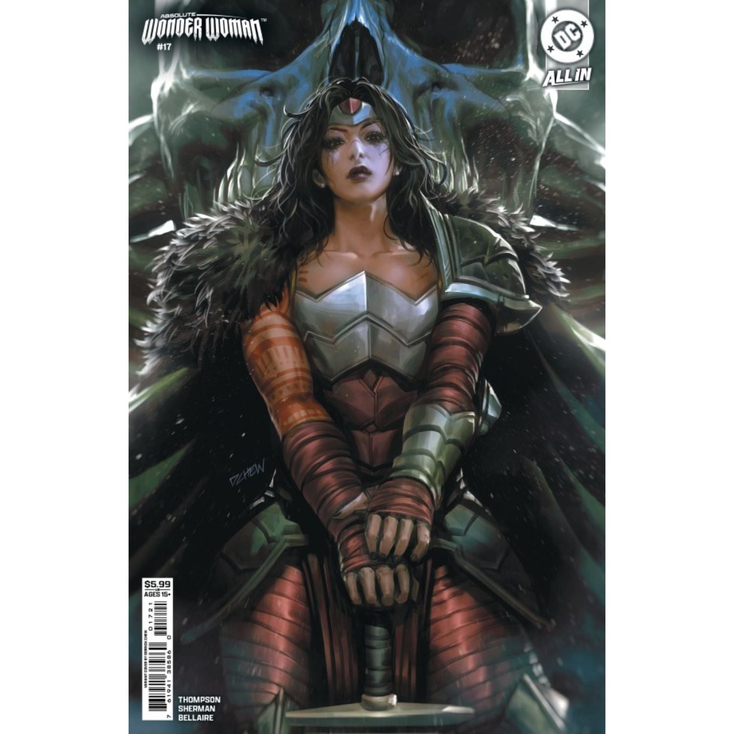 Absolute Wonder Woman: #17 [Derrick Chew CVR B] 2025 Comics DC Comics
