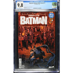 Absolute Batman Annual: #1 [Daniel Warren Johnson CGC 9.8 First Print CVR A] 2025