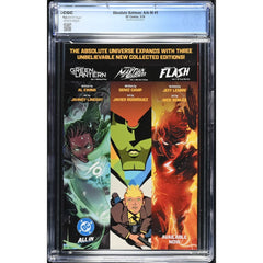 Absolute Batman Ark-M: #1 [Riley Rossmo CGC 9.6 CVR C] 2026