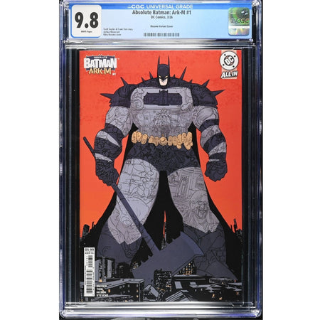 Absolute Batman Ark-M: #1 [Riley Rossmo CGC 9.8 CVR C] 2026 Comics DC Comics