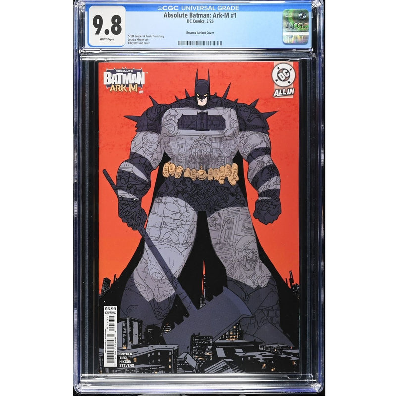 Absolute Batman Ark-M: #1 [Riley Rossmo CGC 9.8 CVR C] 2026