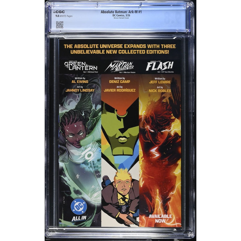 Absolute Batman Ark-M: #1 [Steve Skroce CGC 9.8 CVR D] 2026