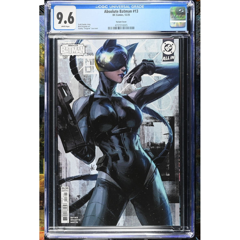 Absolute Batman: #13 [Stanley Artgerm Lau CGC 9.6 CVR B] 2025