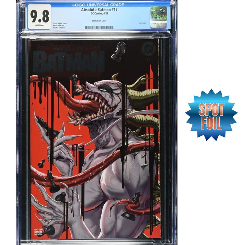 Absolute Batman: #17 [Rachta Lin CGC 9.8 Spot Foil Shopville Exclusive Megacon] 2024 Comics DC Comics
