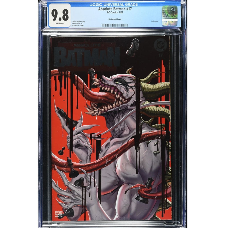 Absolute Batman: #17 [Rachta Lin CGC 9.8 Spot Foil Shopville Exclusive Megacon] 2024