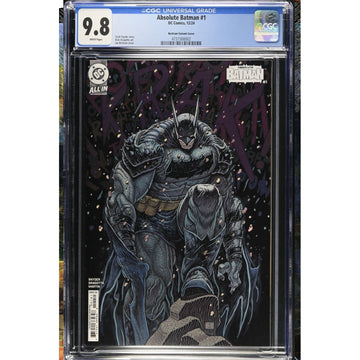 Absolute Batman: #1 [Ian Bertram CGC 9.8 CVR F - 1:25] 2024