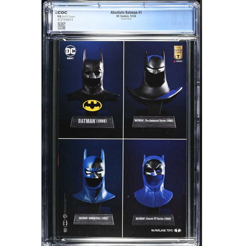 Absolute Batman: #1 [Jim Lee CGC 9.8 CVR C] 2024
