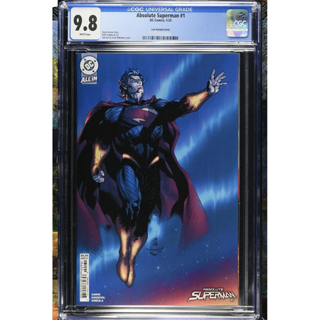 Absolute Superman: #1 [Jim Lee CGC 9.8 CVR C] 2024 Comics DC Comics