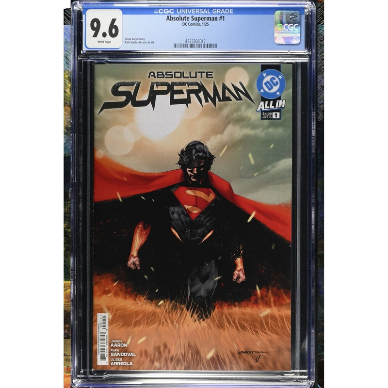 Absolute Superman: #1 [Rafa Sandoval CGC 9.6 CVR A] 2025