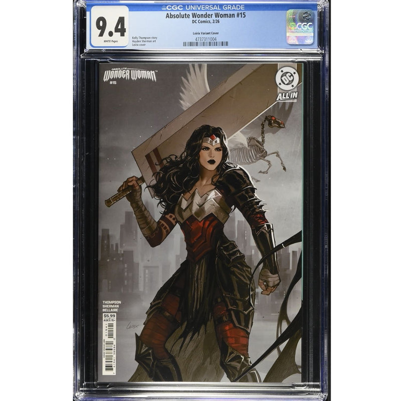 Absolute Wonder Woman: #15 [Leslie Leirix CGC 9.4 CVR C] 2025
