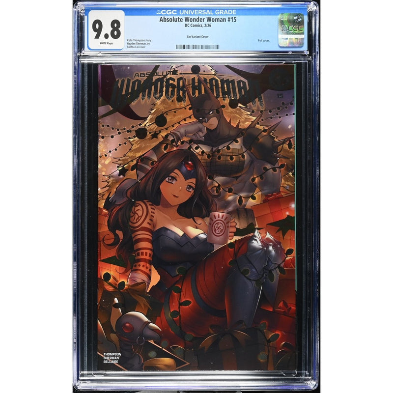 Absolute Wonder Woman: #15 [Rachta Lin CGC 9.8 Foil Shopville Exclusive] 2025