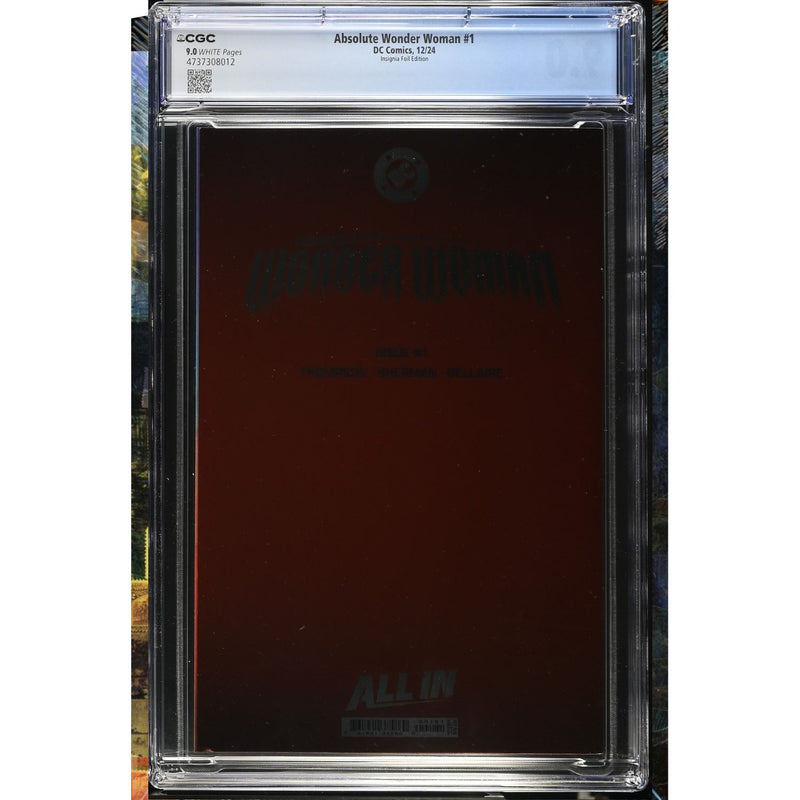 Absolute Superman: #1 [Rafa Sandoval CGCC 9.8 CVR A] 2025