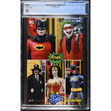 Absolute Wonder Woman: #1 [Wes Craig CGC 9.6 CVR B] 2024 Comics DC Comics