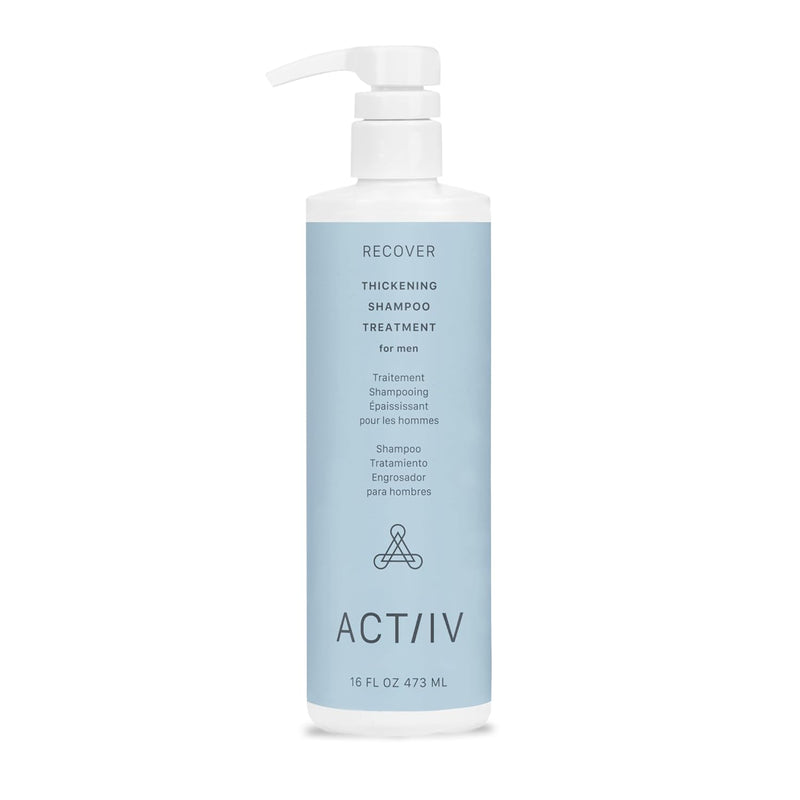 Actiiv - Recover Thickening Shampoo Treatment for Men - 16oz / 473ml [Beauty] Beauty Actiiv