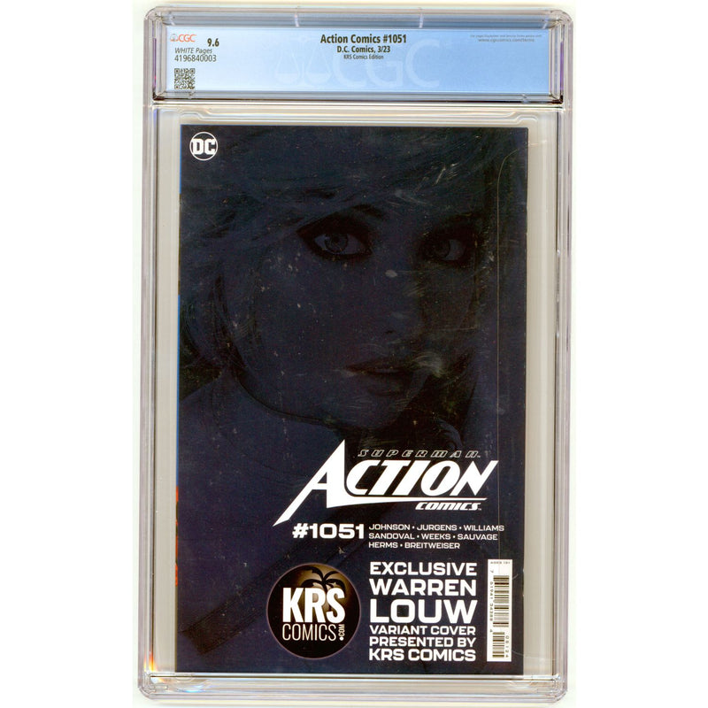Action Comics: #1051 [Warren Louw CGC 9.6 KRS] 2023 Comics DC Comics