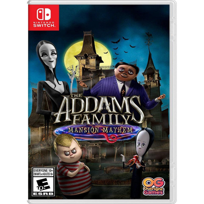 Addams Family: Mansion Mayhem [Nintendo Switch] Nintendo Switch Video Game Outright Games