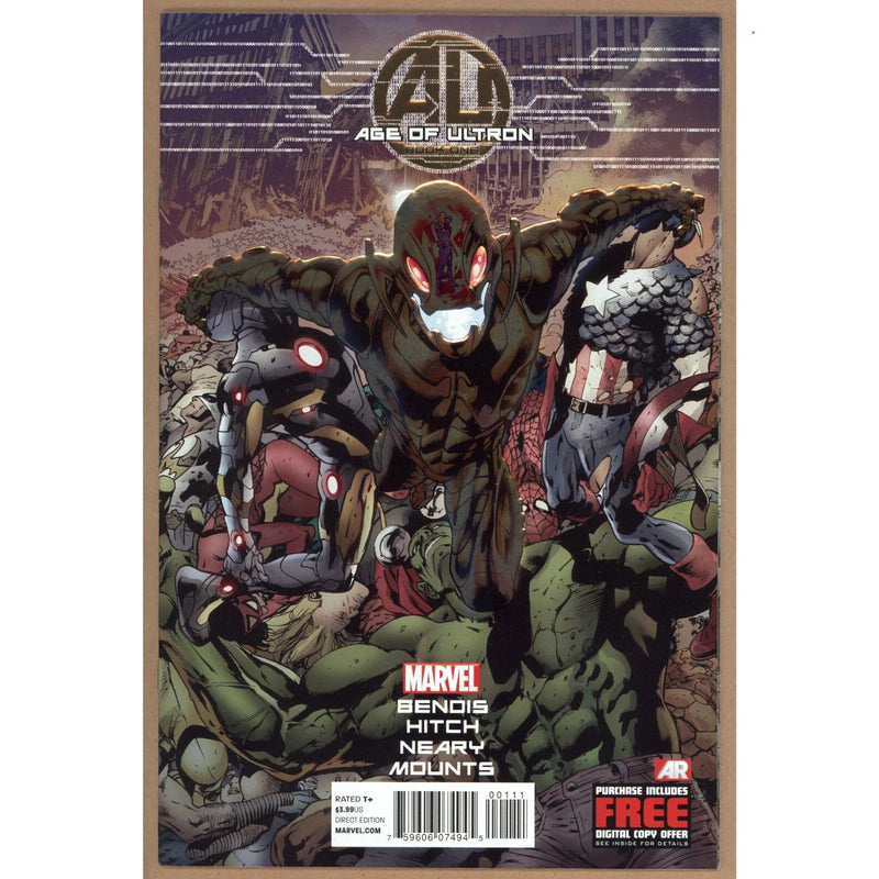 Age of Ultron: #1 [#1 Bryan Hitch Foil CVR A] 2013 Comics Marvel Comics