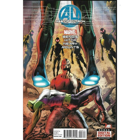 Age of Ultron: #3 [#3 Bryan Hitch CVR A] 2013 Comics Marvel Comics