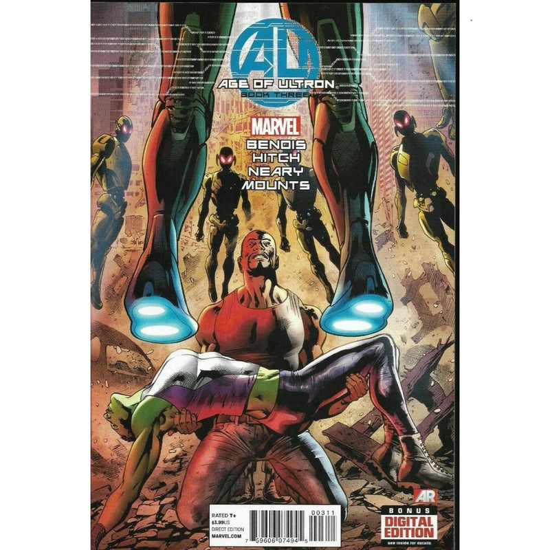 Age of Ultron: #3 [#3 Bryan Hitch CVR A] 2013 Comics Marvel Comics