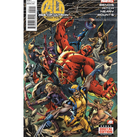 Age of Ultron: #5 [#5 Bryan Hitch CVR A] 2013 Comics Marvel Comics