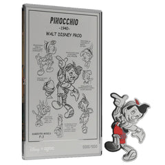 Agoro: Disney - Pinocchio Silver Set Collectible Agoro
