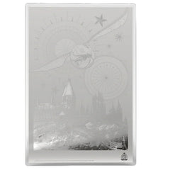 Agoro: Harry Potter Movie Poster - Harry Potter and the Philosopher's Stone Silver Foil Collectible Agoro