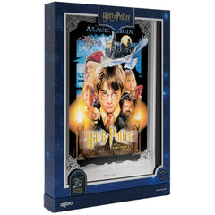 Agoro: Harry Potter Movie Poster - Harry Potter and the Sorcerer's Stone Silver Foil Collectible Agoro
