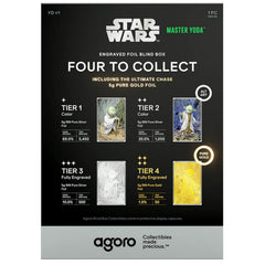 Agoro: Star Wars - Master Yoda 5g Foil Blind Box Collectible Agoro
