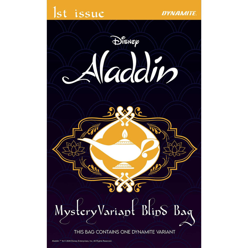 Aladdin: #1 [Blind Bag CVR F] 2026 Comics Dynamite Entertainment
