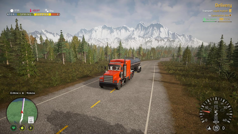 Alaskan Road Truckers: Highway Edition [PlayStation 5] PlayStation 5 Video Game U & I Entertainment