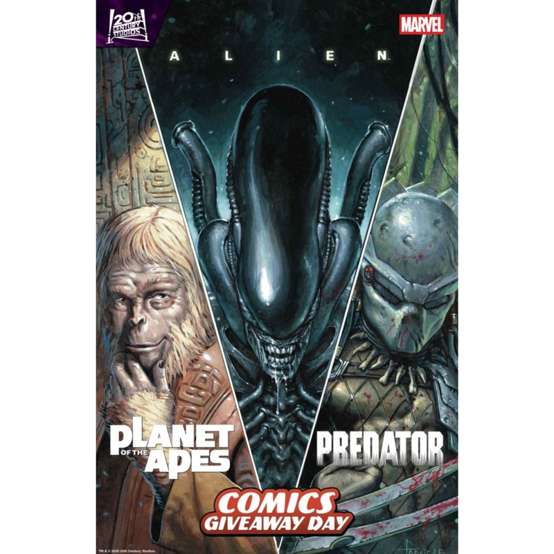 Alien Predator & Planet Of The Apes: #1 [Davide Paratore CGD] 2026 Comics Marvel Comics