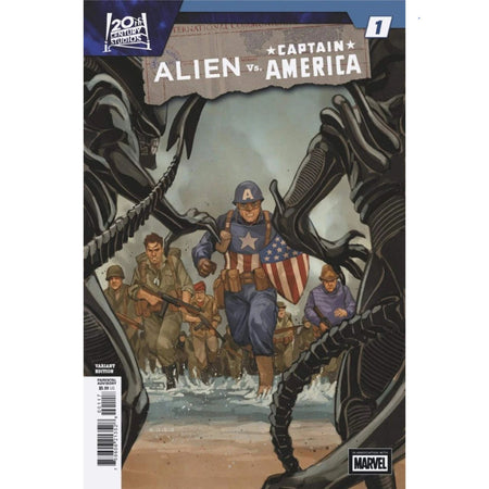 Alien VS Captain America: #1 [Phil Noto - 1:50] 2025 Comics Marvel Comics