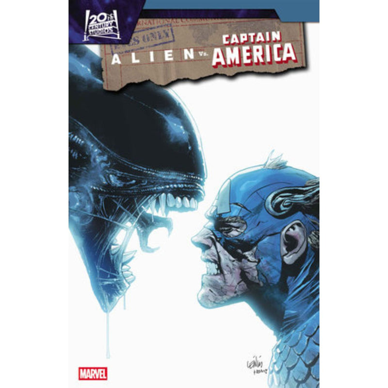 Alien VS Captain America: #4 [Leinil Yu CVR A] 2025 Comics Marvel Comics
