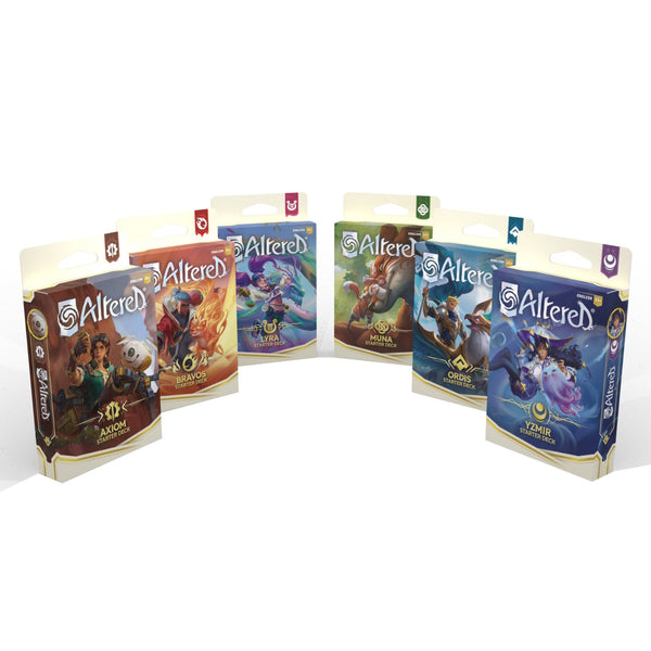 Altered TCG kickstarter box＋デッキ6種セット Altered TCG: Starter Decks Set - 6 Deck Bundle – Shopville