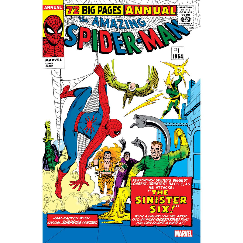 Amazing Spider-Man Annual: #1 [Steve Ditko Facsimile Edition] 2022 Comics Marvel Comics