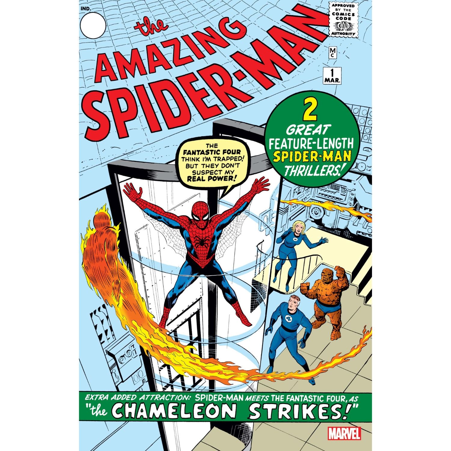 Amazing Spider-Man: #1 [Steve Ditko Facsimile Edition] 2022 Comics Marvel Comics
