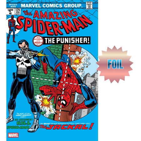 Amazing Spider-Man: #129 [John Romita Foil Facsimile CVR C] 2026 Comics Marvel Comics