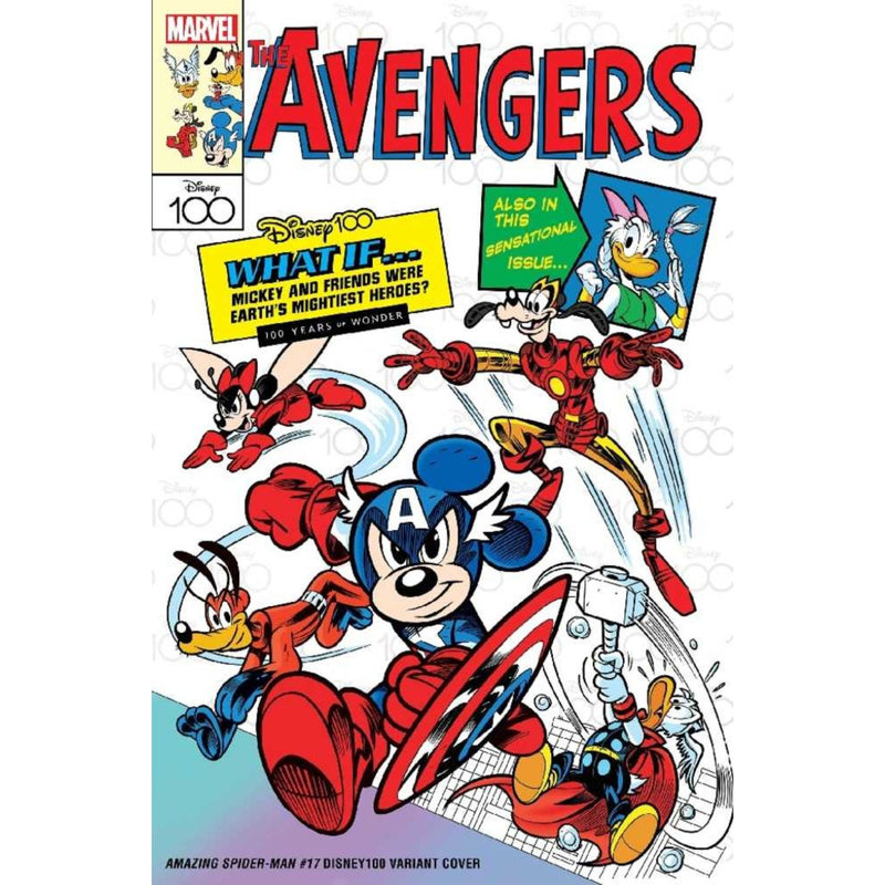 Amazing Spider-Man: #17 [Pastrovicchio Disney100 CVR D ] 2023 Comics Marvel Comics